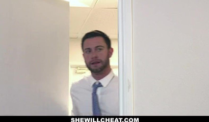 Horny milf cheats on her hubby with a prostitute