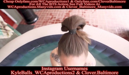 Hot friend gets horny and fucks him in the tub