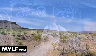 Slutty milf Sofie Marie rides her son's cock