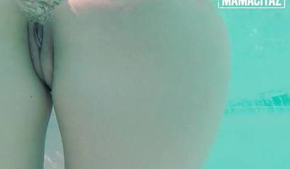 Bombshell Amina Danger takes a big black cock and facial