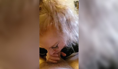 Blonde BIG BOOB MILF Cougar Step Mom blowjob !st video Role play KINK TABOO