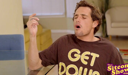 Old mom Nina Hartley gets fucked with young dick