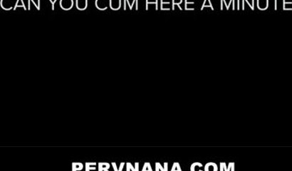 He fucks his old grandma's pussy