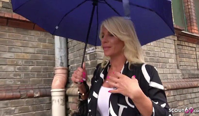 German scout milf Tiffany gets fucked and choked