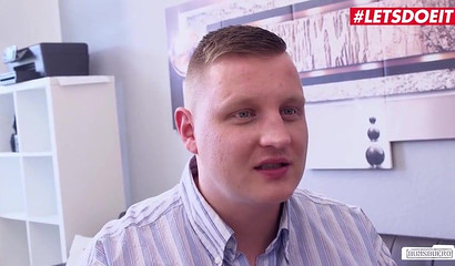 Inked momma with big milkers fucks a youngster