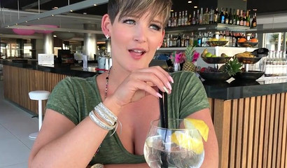 British escort Hannah Brooks banged and spanked in a hotel