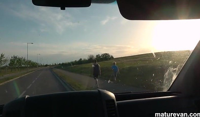 Granny bonds with two awkward boys