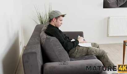 Brunette has her wet pussy bonked by her stepson