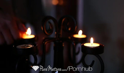 Hot blonde Phoenix Marie fucked on a romantic night