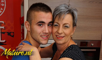 Stepson knows how to satisfy his stepgranny