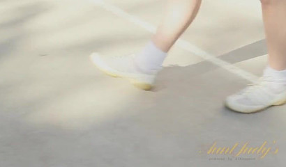 Skinny 43yo MILF Sable Masturbates After Tennis Match