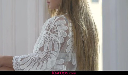 Stunning milf with big milkers masturbates on cam