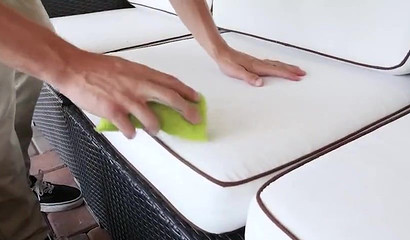 Bossy milf Melissa Lynn gets her mouth filled with cum