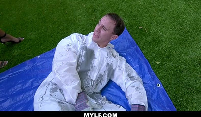 Horny milf with afro gets slammed by the handyman