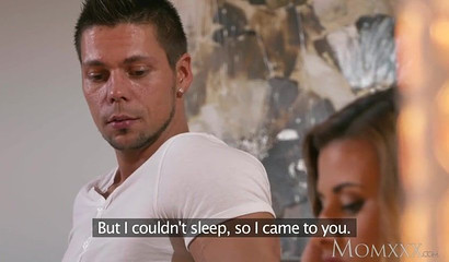 Busty brunette Billie Star fucking her younger sister's husband