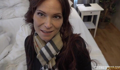 Siren De Mer travels to Prague and picks up a local for rough anal.