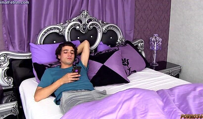 A lonely stepmom and stepson turn to each other for sex.